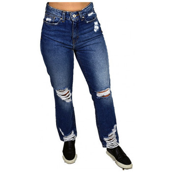 Textil Mulher Nike Sportswear delivers a banger with this ONLFAYEHWSTRAIGHTANKDESTROYJEANS Azul