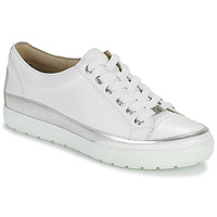 Sapatos Mulher Sapatilhas Caprice BUSCETI Branco / Prateado