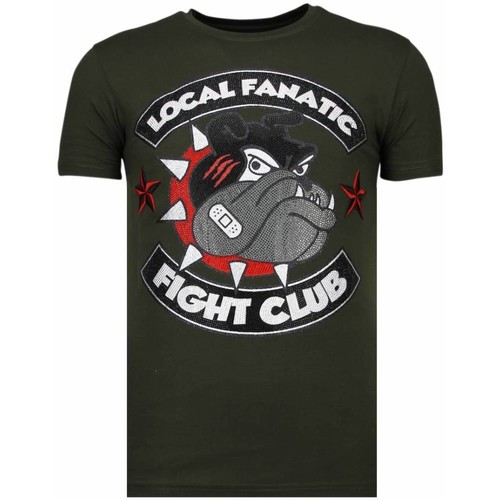 Textil Homem T-Shirt mangas curtas Local Fanatic 65015939 Verde