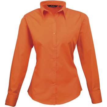 Textil Mulher camisas Premier PR300 Orange