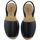 Sapatos Mulher Sapatos & Richelieu Huran Sandalias Menorquinas Negro Preto