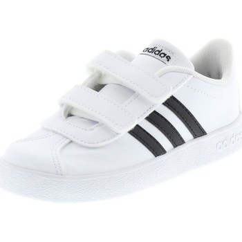 Sapatos Criança Sapatilhas tanks adidas Originals Court Velcro Branco