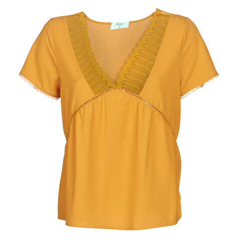 Textil Mulher Tops / Blusas Betty London JOCKY Amarelo