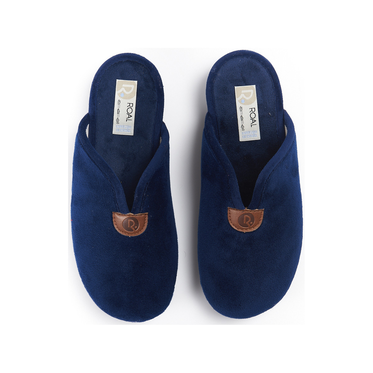 Sapatos Mulher Sapatos & Richelieu Plumaflex By Roal Zapatillas De Casa Roal 700 Marino Azul