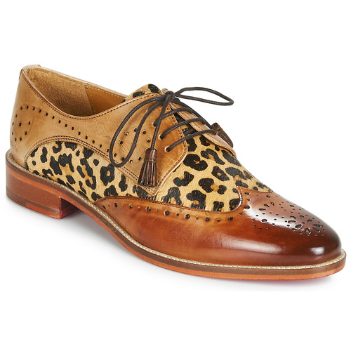 Sapatos Mulher Emporio Armani E BETTY-4 Castanho / Leopardo