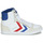 Sapatos Sapatilhas de cano-alto hummel TEN STAR HIGH CANVAS Branco / Azul / Vermelho