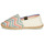 Sapatos Mulher Alpargatas Art of Soule BOHEME BICOLOR Bege / Azul / Coral