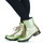 Sapatos Mulher Botas baixas Papucei JANET Verde / Bege