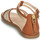 Sapatos Rapariga Sandálias Geox J SANDAL KARLY GIRL Camel / Ouro