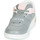 Sapatos Rapariga Sapatilhas Geox J XLED GIRL Cinza / Rosa