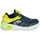 Sapatos Rapaz Sapatilhas Geox J XLED BOY Azul / Amarelo