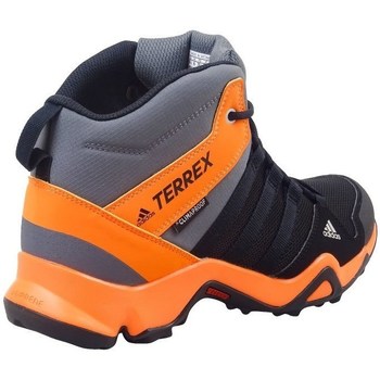 Sapatos Criança Sapatos de caminhada Crystal adidas Originals Terrex AX2R Mid CP Cinzento, Preto, Cor de laranja