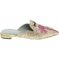 Sapatos Mulher Tamancos Chiara Ferragni CF1842 GLITTER ORO oro