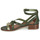 Sapatos Mulher Sandálias Casual Attitude COUTIL Verde