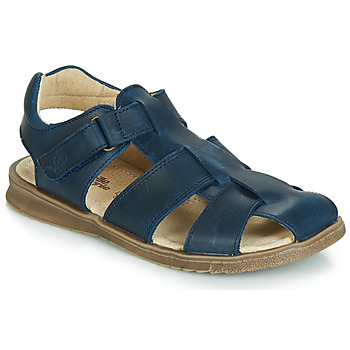 Sapatos Rapaz Sandálias Citrouille et Compagnie JALIDOU Azul / Escuro