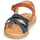 Sapatos Rapariga Sandálias Citrouille et Compagnie JOLICOTE Marinho / Camel