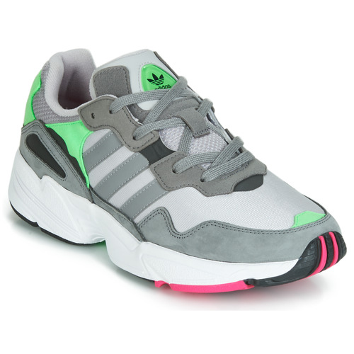 Sapatos Homem Sapatilhas Sneaker adidas Originals YUNG 96 Cinza / Verde