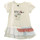 Textil Criança T-shirts e Pólos Chicco Vestito Branco