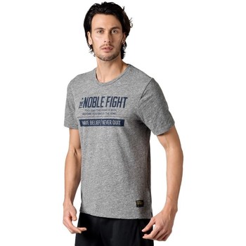 Textil Homem T-Shirt mangas curtas reebok eur Sport Combat Noble Fight X Tshirt Cinza