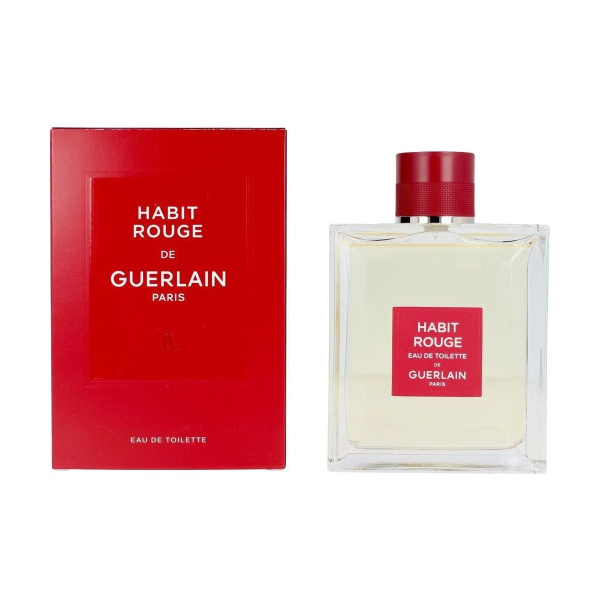 beleza Homem Colónia Guerlain Habit Rouge - colônia - 100ml - vaporizador Habit Rouge - cologne - 100ml - spray