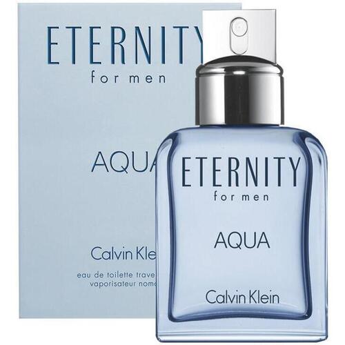 beleza Homem Colónia Calvin Klein JEANS lace-detail Eternity Aqua - colônia - 100ml - vaporizador Eternity Aqua - cologne - 100ml - spray