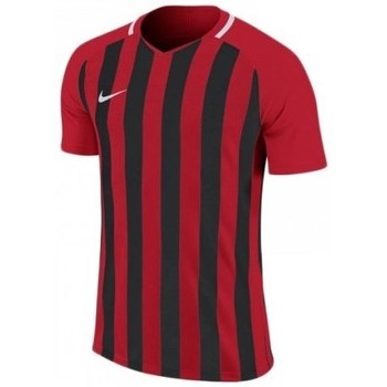 Textil Homem T-Shirt mangas curtas Nike worn Striped Division Iii Vermelho, Preto