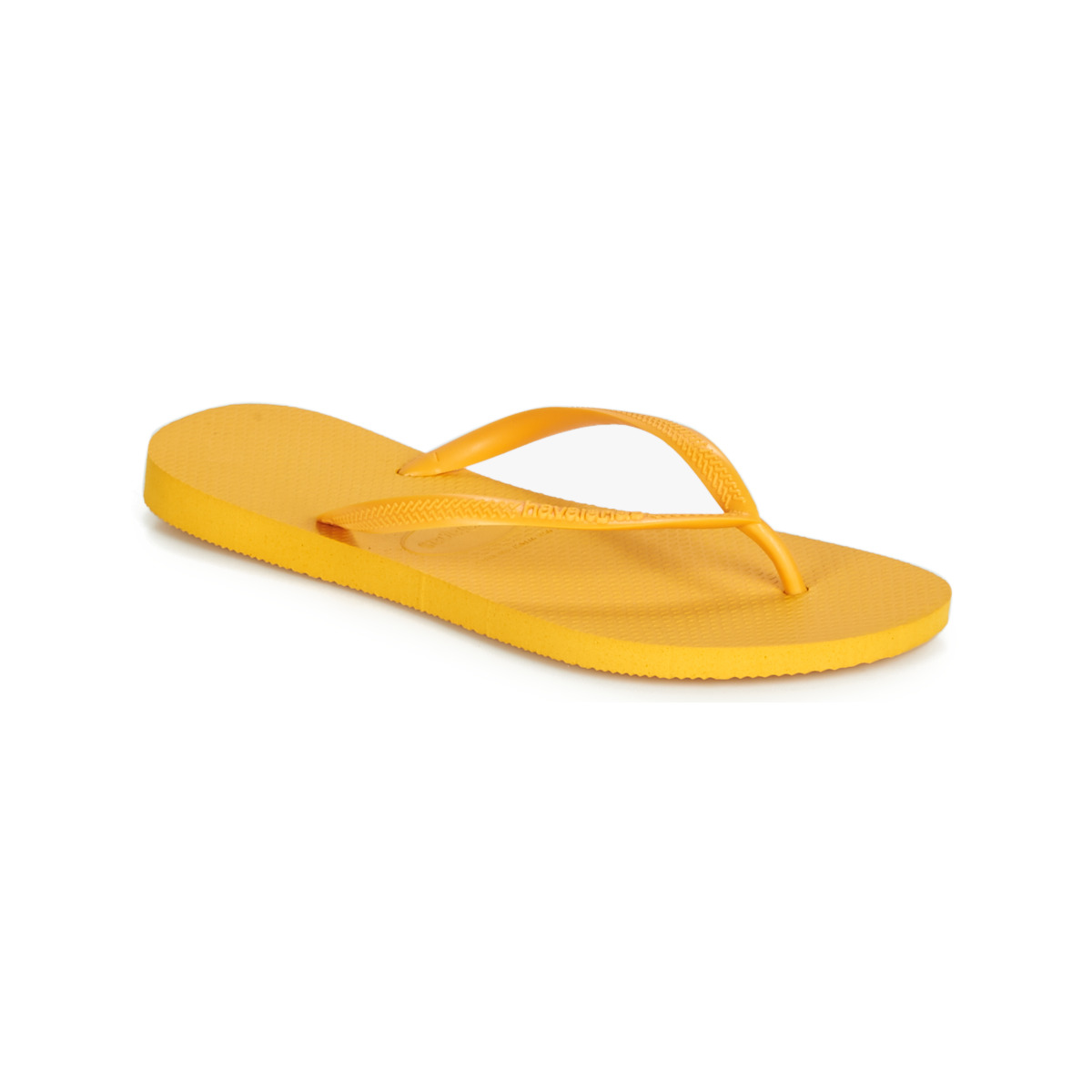 Sapatos Mulher Chinelos Havaianas SLIM Amarelo