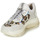 Sapatos Mulher Sapatilhas Bronx BAISLEY Branco / Leopardo