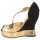 Sapatos Mulher Sandálias Lauren Ralph Lauren PENNY Preto-dourado