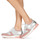 Sapatos Mulher Sapatilhas Pataugas TESSA Cinza / Rosa