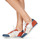 Sapatos Mulher Sapatilhas Pataugas IDOL/MIX Laranja / Bege / Azul
