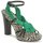Sapatos Mulher Sandálias Michel Perry 12709 Esmeralda