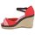Sapatos Mulher Sandálias StylistClick PATTY Vermelho