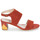 Sapatos Mulher Sandálias Metamorf'Ose EMBARQUA Vermelho