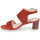 Sapatos Mulher Sandálias Metamorf'Ose EMBARQUA Vermelho