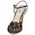 Sapatos Mulher Sandálias Moschino MA1603 Ébano