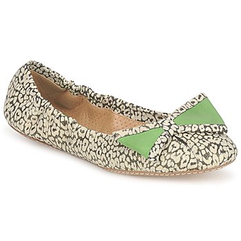 Sapatos Mulher Sabrinas Maloles BLANCHE Preto / Branco / Verde
