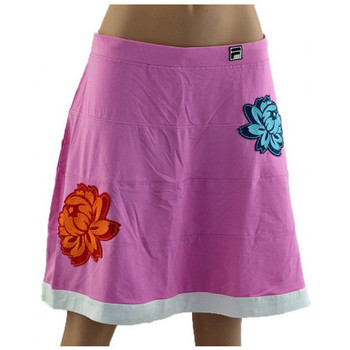 Textil Mulher fila disruptor run cb womens rosebloom pink chunky Skirt Rosa