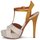 Sapatos Mulher Sandálias Missoni TM30 Ouro / Prata