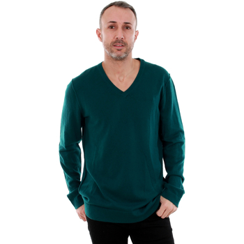 Textil Homem camisolas Calvin Klein JEANS sheer-panel J3EJ300649 910 Verde