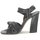Sapatos Mulher Sandálias Casadei 1166N122 Preto