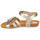 Sapatos Rapariga Sandálias Kickers BOGART Bronze / Matal