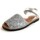 Sapatos Sandálias Colores 14489-18 Prata