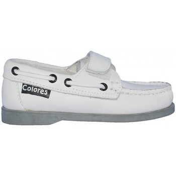 Sapatos Criança Sapato de vela Colores 21871-24 Branco