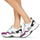 Sapatos Mulher Sapatilhas Meline ARGAGALI Branco / Preto