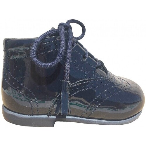 Sapatos Botas Andanines Críos 43-190 Charol Marino Azul