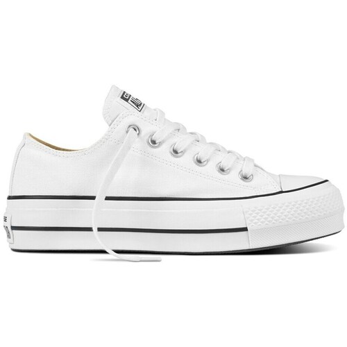Sapatos Mulher Sapatilhas Converse Chuck Taylor All Star Lift Branco