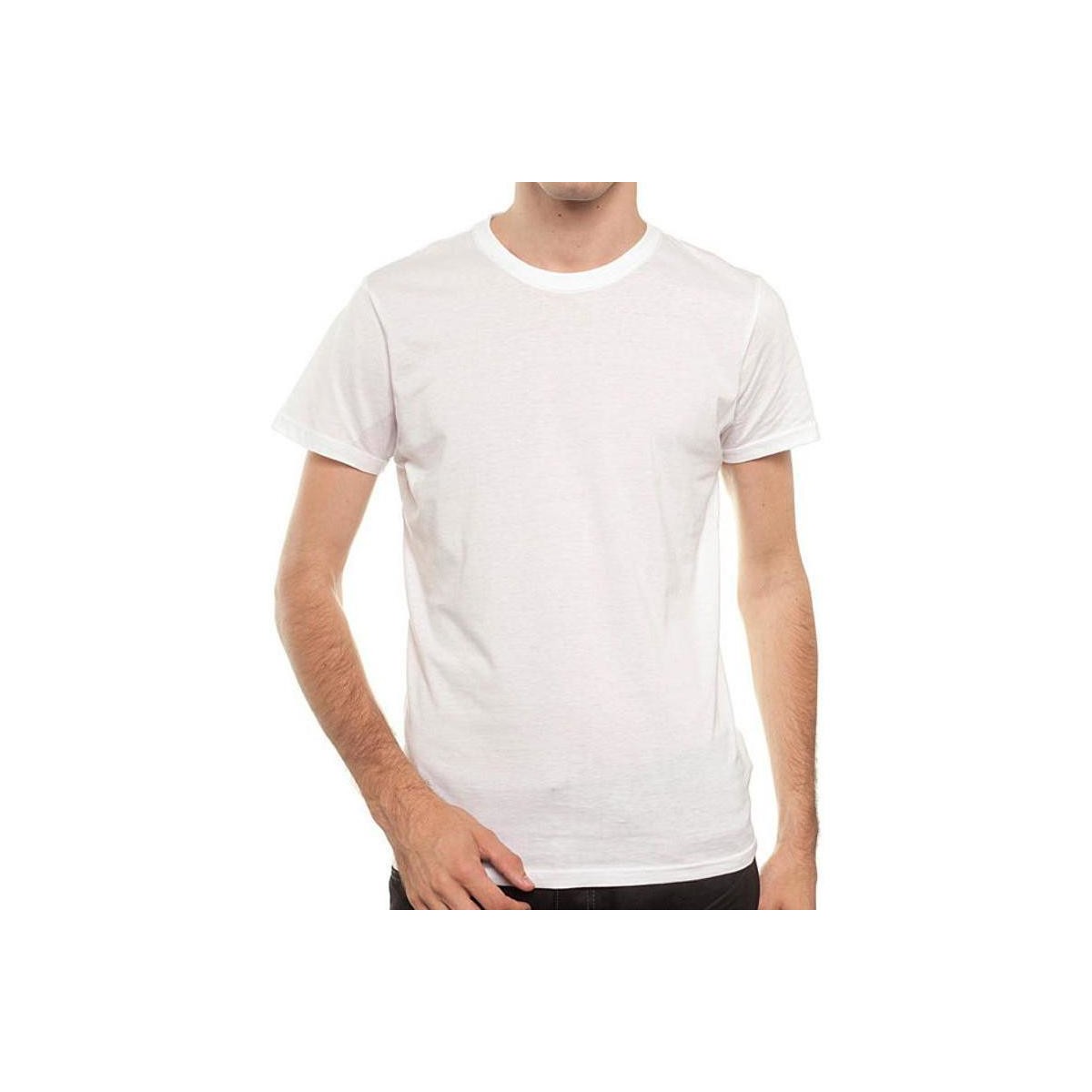 Textil Homem T-Shirt mangas curtas New Outwear 6185 Branco