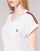 Textil Mulher T-Shirt mangas curtas Polo ralph lauren мужская жилетка. JEWELL TEE SS Branco