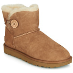 ugg brown shearling ankle boots
